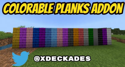 Colorable Planks Addon