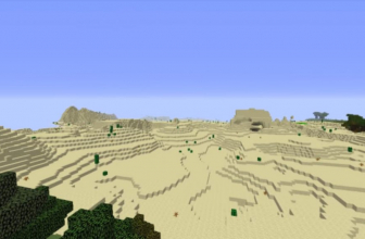 Desert Cave and the village Seed