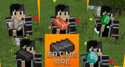 Eating Ore Addon