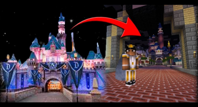 Minecraft Walt Disney World Map