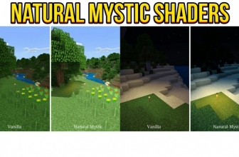 Natural Mystic Shaders Texture Pack for Minecraft PE
