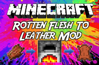 Rotten Flesh For Leather Furnace Addon
