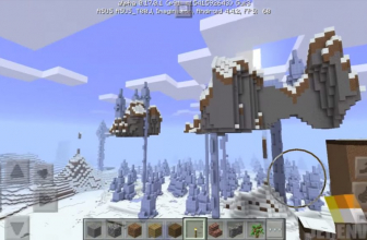 Shelter in the snow biome seed