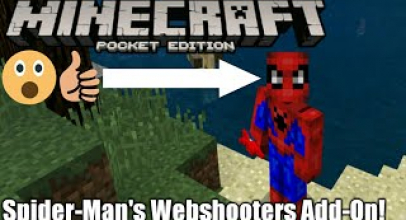 Spiderman’s Webshooters Addon(Mod)