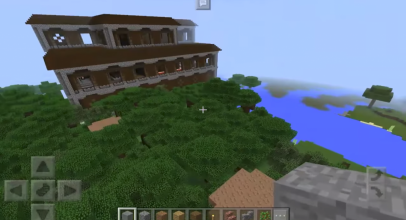 Woodland Mansion Next to Spawn Seed